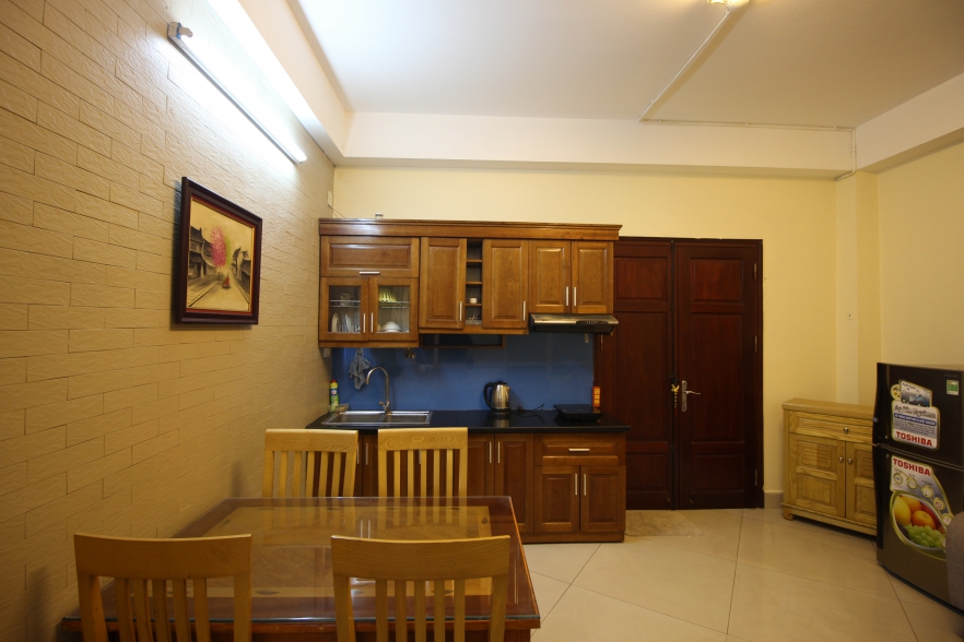 Brightly 1 bedroom apartment for rent in Tay Ho Hanoi